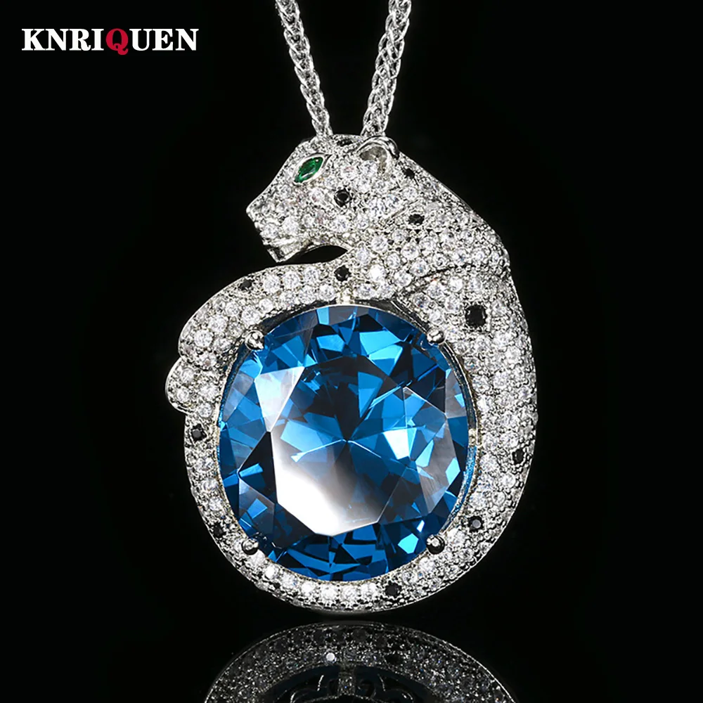 

Ретро 18*20 мм рубиновый сапфир леопардовый кулон ожерелье для женщин драгоценный камень коктейльная вечеринка ювелирные аксессуары подарок оптовая продажа