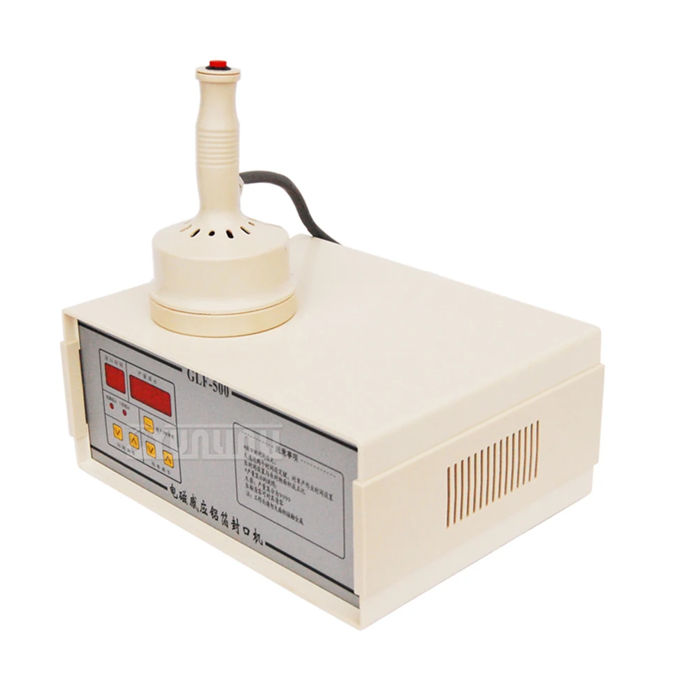 Máquina de sellado por inducción electromagnética portátil, máquina de sellado de juntas de papel de aluminio para tapas de botellas, máquina de sellado de tapas de miel