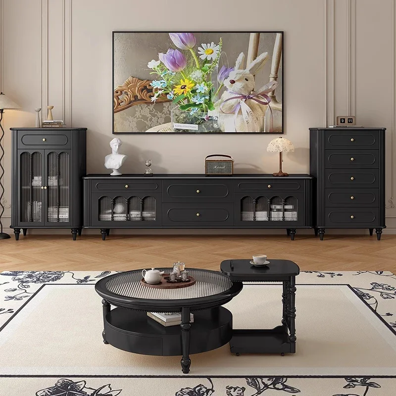 Modern Minimalist Tv Stands Living Room Aesthetic Wood Designer Storage Tv Table Cabinets Universal Muebles Trendy Furniture