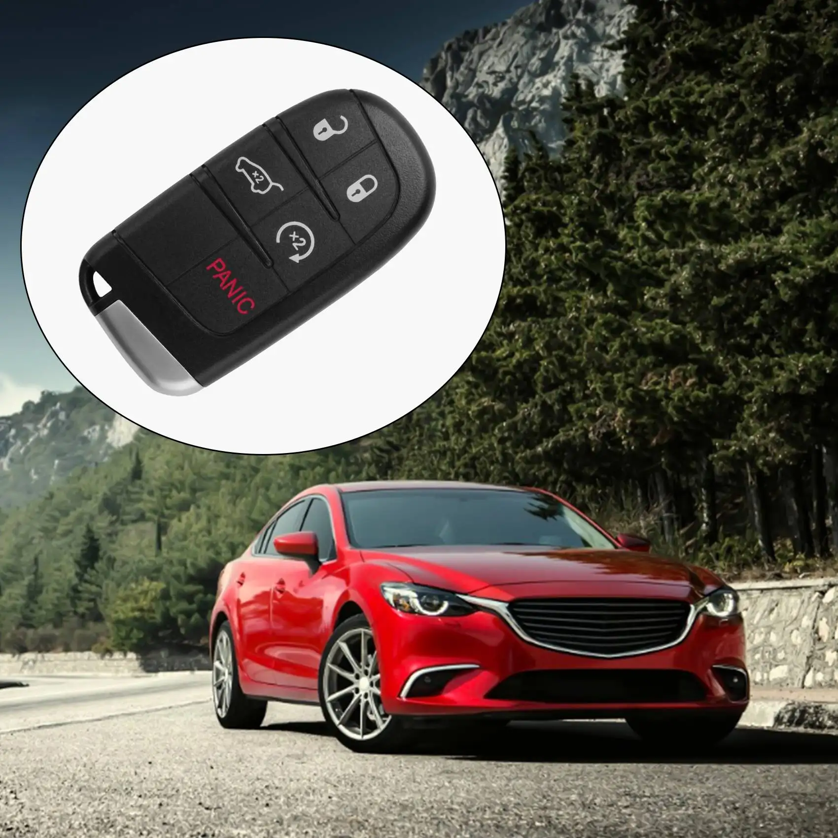 5 Buttons Smart Remote Key Fob M3N40821302 433MHz for Jeep Grand Cherokee 2013 2014 2015 2016 2017 2018