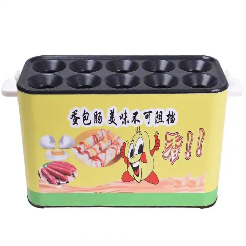 

Electric Egg Snack Machine Commercial Egg Roll Machine Electric Egg Wrap Machine Fully Automatic Egg Sausage Machine