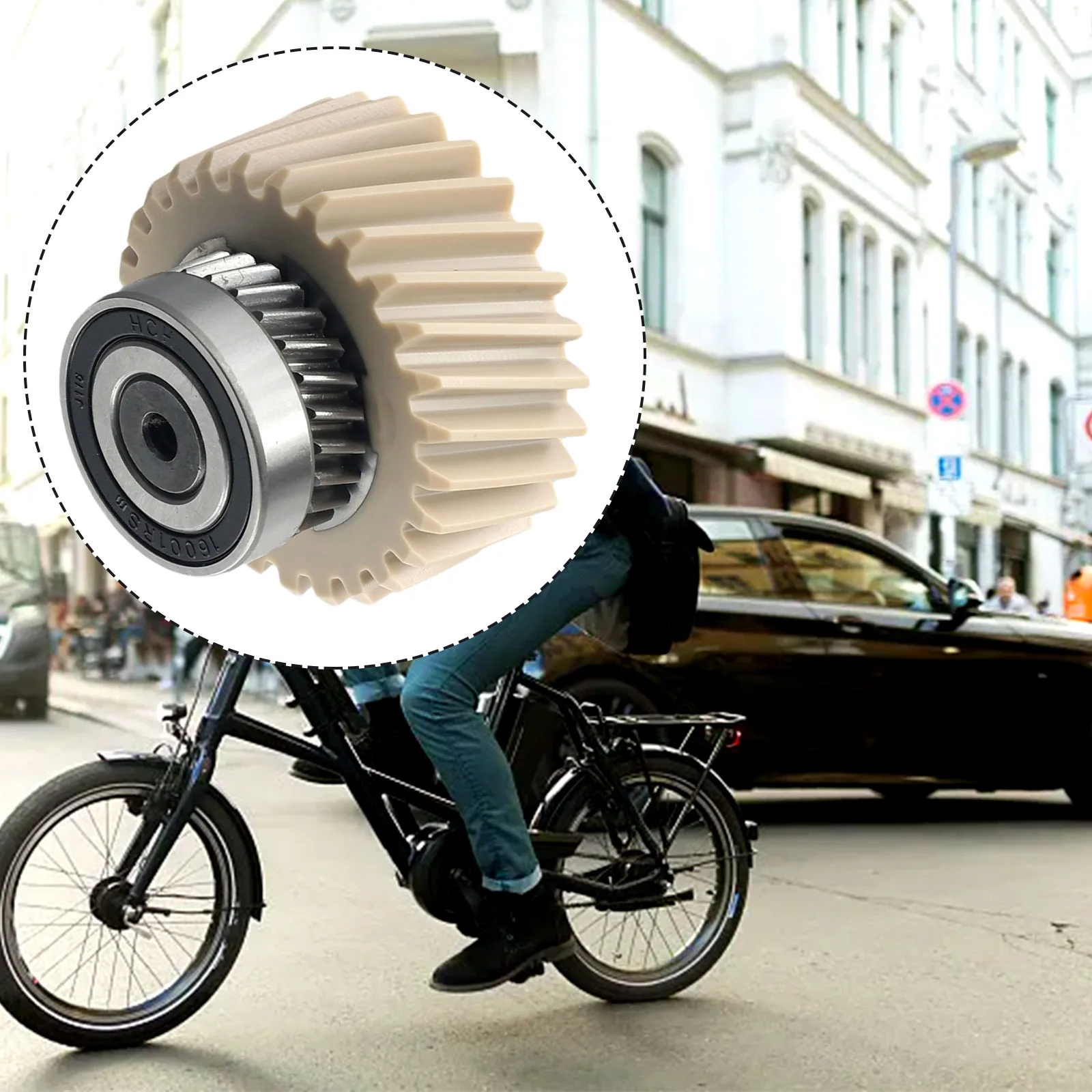 

Electric Bicycle Gear for BAFANG G521 Motor 27T Nylon and Metal Gear Compatible with For M600 Drive Motor Replacement