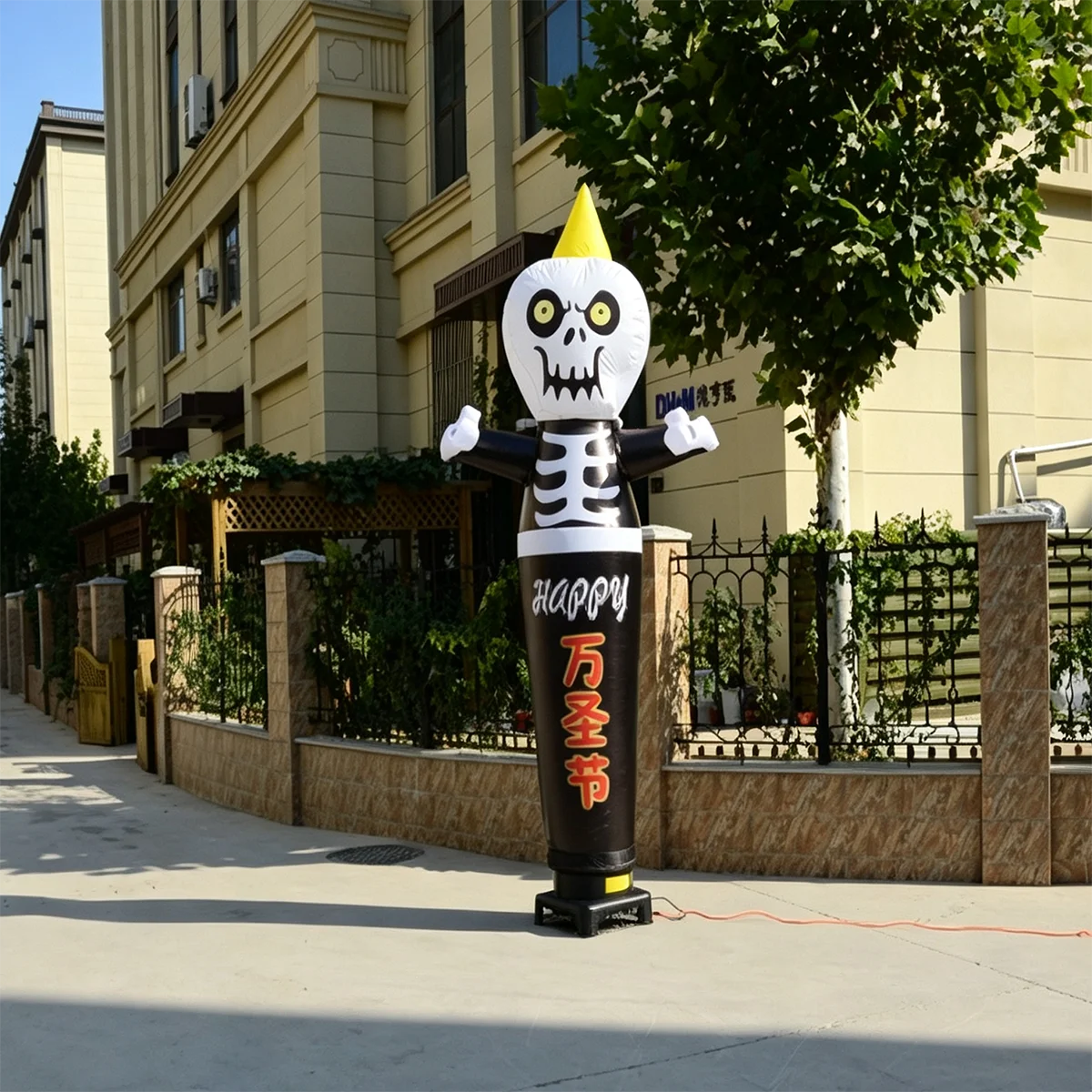 Halloween Pumpkin Man Inflatable Air Dancer Scary Skull Ghost Custom Advertising for Party Decoration Waving Tube Water