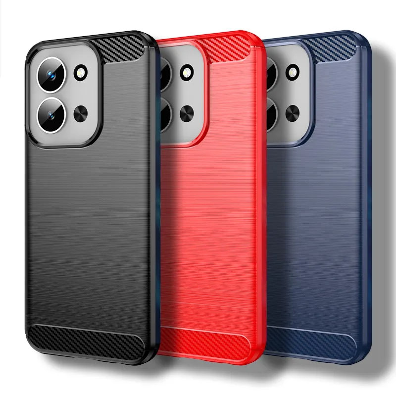 

For Redmi 15C 4G Case For Xiaomi Redmi 10C 12C 13C 14C 15C Cover Shockproof Soft Silicone Protective Bumper For Redmi 15C