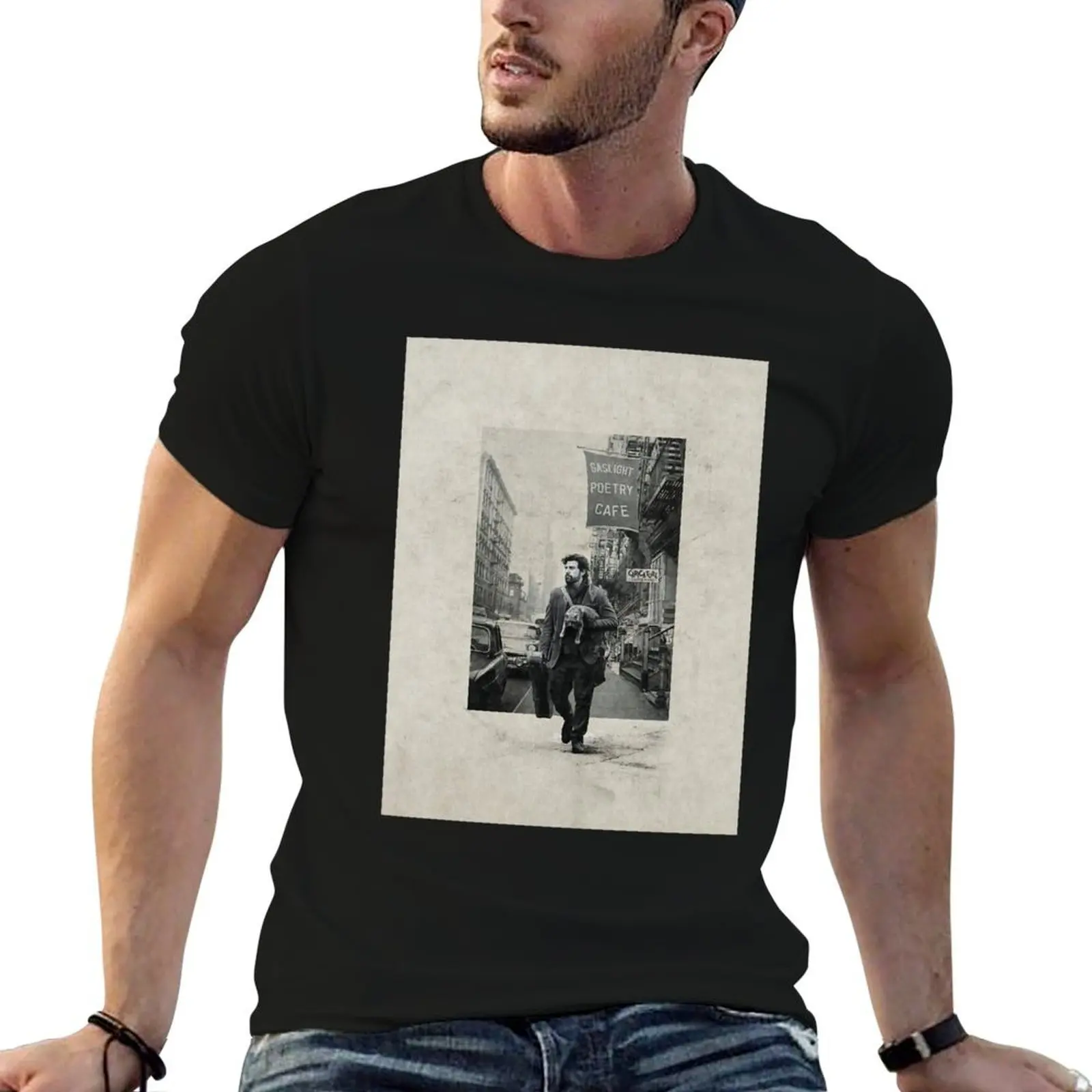 

Vintage Retro Llewyn Movie Protagonist Davis Gift For Birthday T-Shirt men t shirt cotton 100% anime tshirt T-Shirt