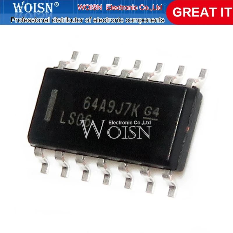 10PCS Chipset SN74LS06DR SN74LS06 74LS06 SOP-14