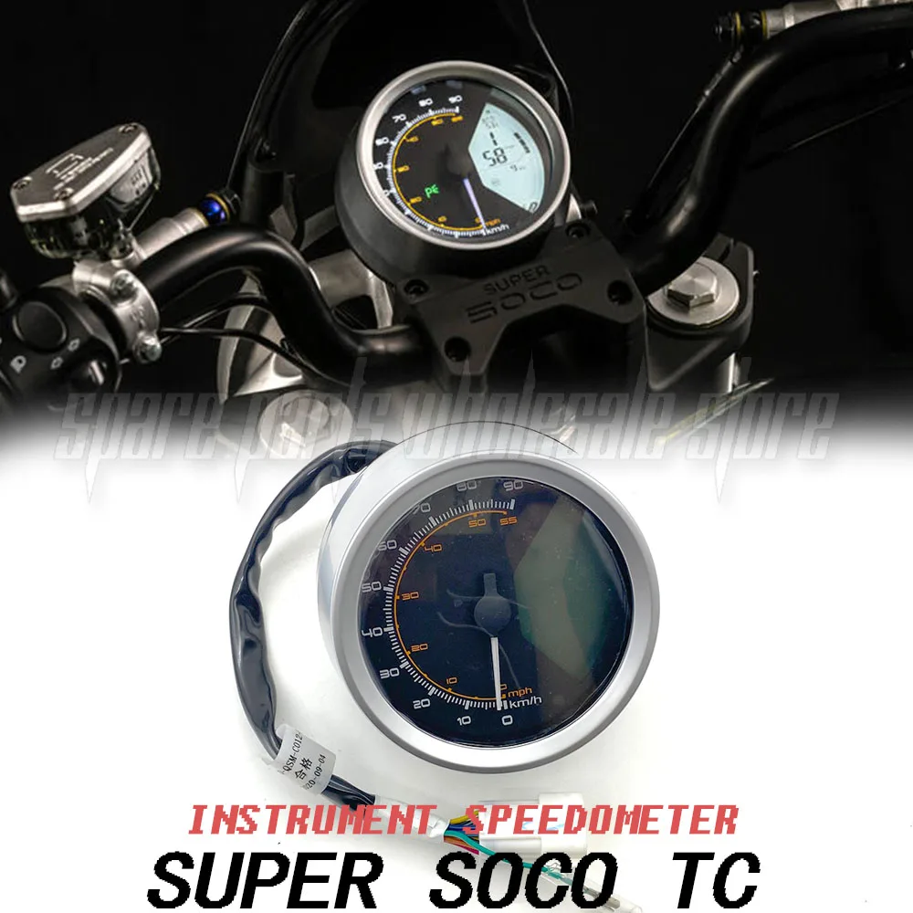 New For SUPER SOCO TC SocoTc Original Motorcycle Display Instrument Speedometer Display Screen Fit SocoTc
