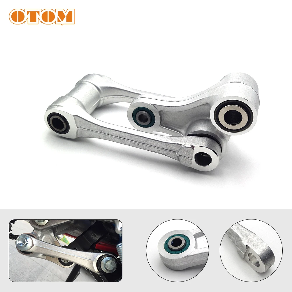 OTOM Motorcycle Rear Pull Rod Swingarm Linkage And Rear Shock Triangle Lever Aluminum Forged Linkage ARM For KTM SX XCF FC TC FX