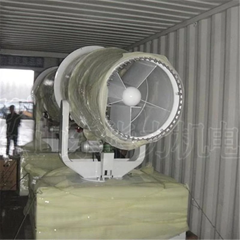High-end Remote Control Fog Cannon Dust Suppression 30M Mist Sprayer Water Fog Cannon for Dust Control