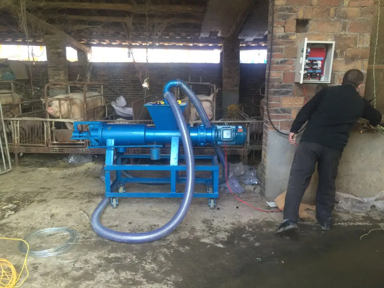 Livestock Manure Drying Processing Equipment Chicken Manure Dehydration Dryer For Small Farm