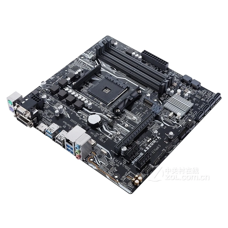 For AMD A320 PRIME A320M-A motherboard Used original Socket AM4 DDR4 64GB USB3.0 SATA3 Desktop Mainboard