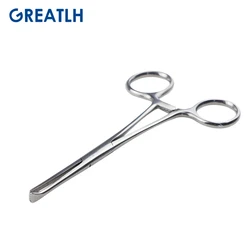 Stainless Steel Tissue Pliers Forceps Medical Clamping Cervical Forceps Orthopedic Instruments Rat Tooth Pliers Alice Forceps