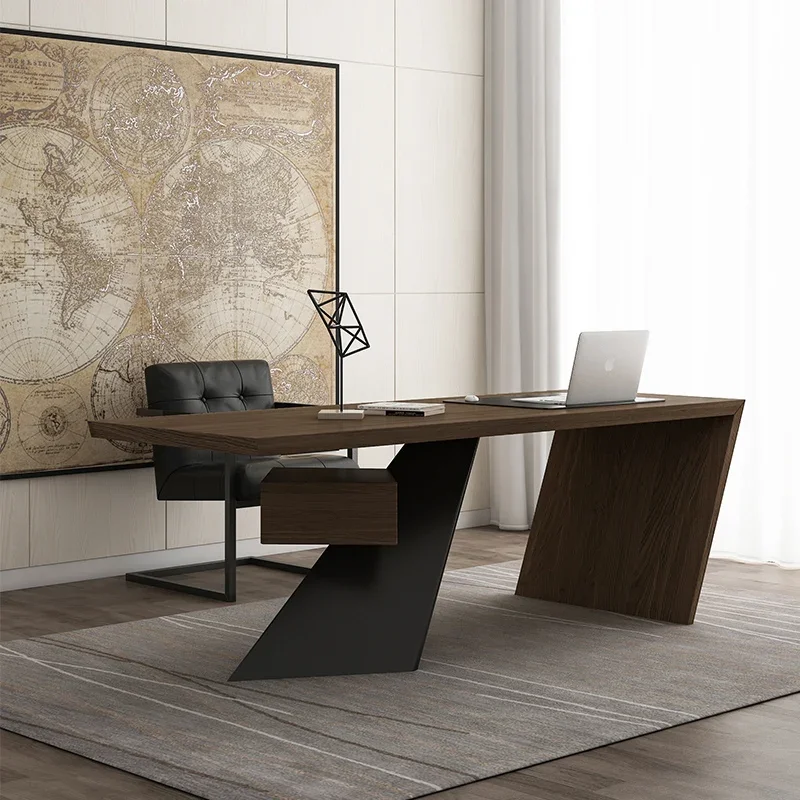 Motion Desk Computer Uffici Tavoli da ufficio Tavolo Bureaux Scrivanie economiche Bianco Casa Moderna Camera Mobili Lavoro ausiliario 0726LSY