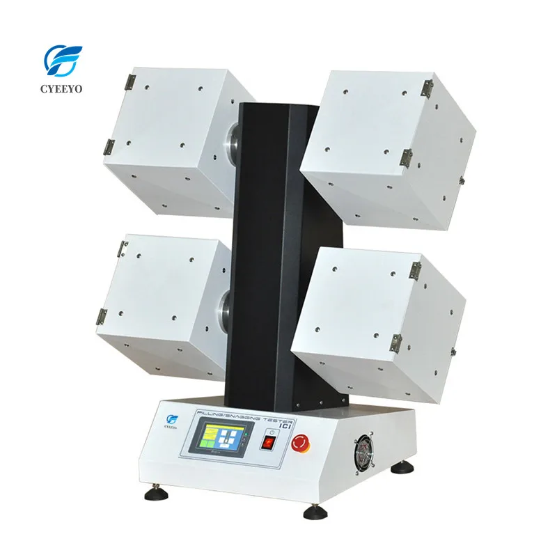 Ici Rolling Box Woolen Fabric Friction Pilling Tester ISO12945 ASTM D3939