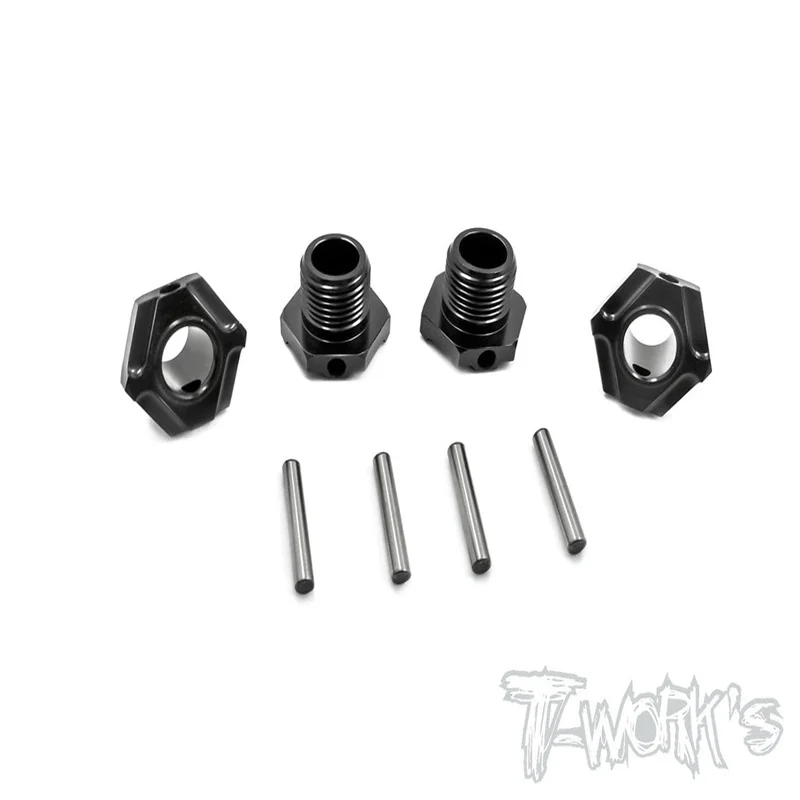 

Original T works TO-245-M Black Hard Coated 7075-T6 Alum.Light Weight Wheel Hub ( For Mugen MBX6/7/7R/MGT7/MBX8/Mugen MB Rc part