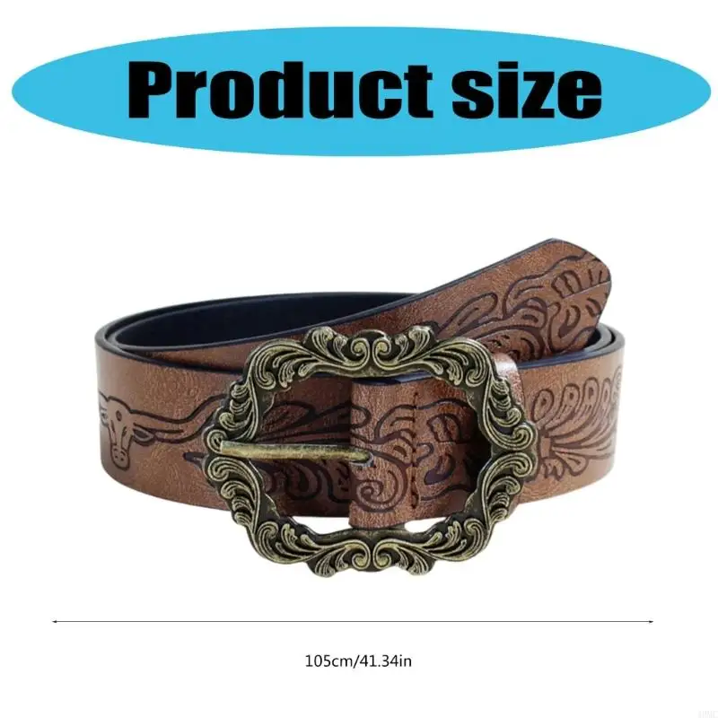 49MC EMBOSSED BUCKLE BEALT BELT NEBLEN BEATT EMBOSSED EMBOSSED EMBOSSEN