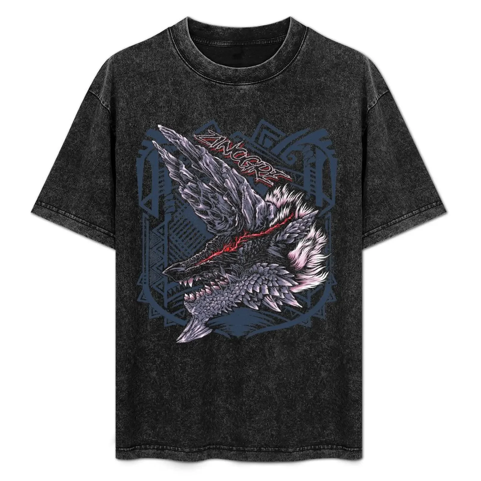 

Футболка Zinogre MHW Basic Plain Tee для весны и лета