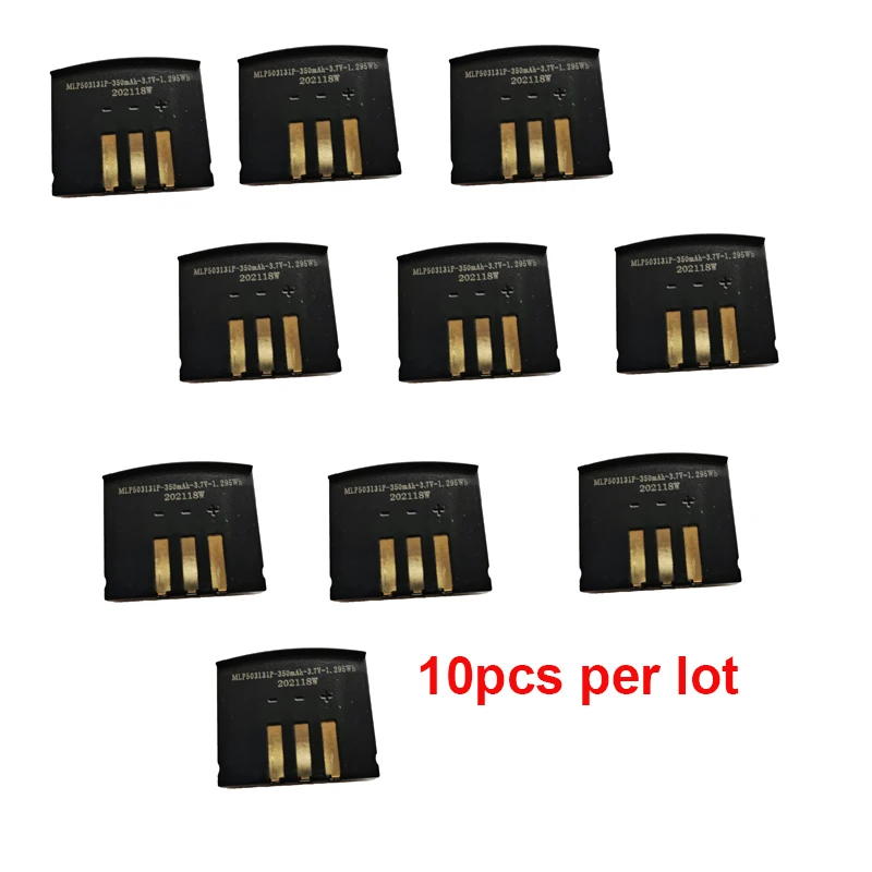10PCS Großhandel MLP503131P Original Lithium-Batterie 350mAh für Artiste APH100 Artiste E1 Hörgerät Kopfhörer Batterie