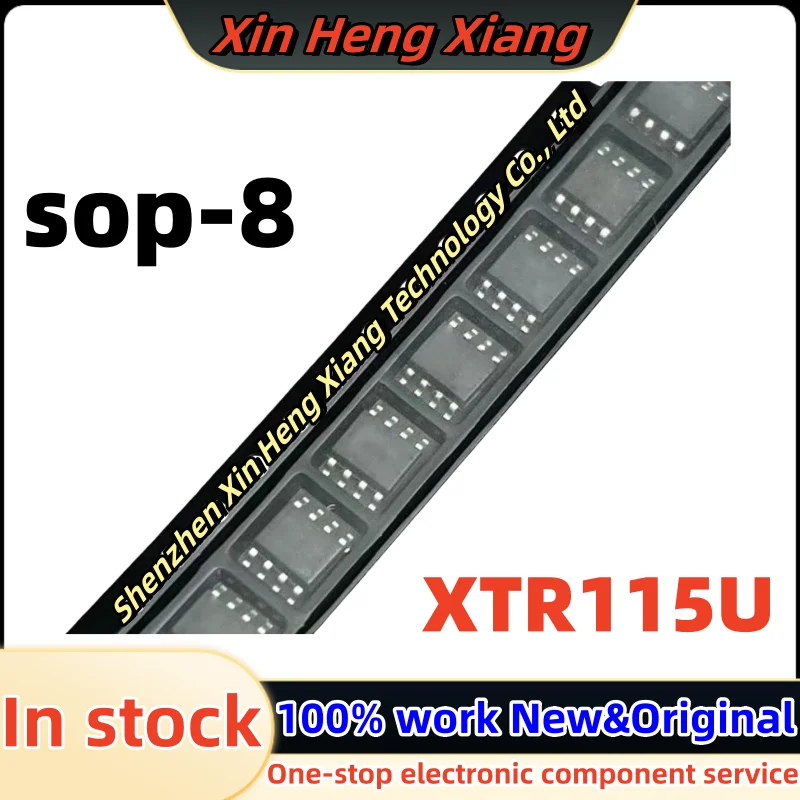 (10pcs)XTR115UA XTR115 XTR115U XTR115UK 115U 115UK XTR115UA/2K5 sop-8 Chipset