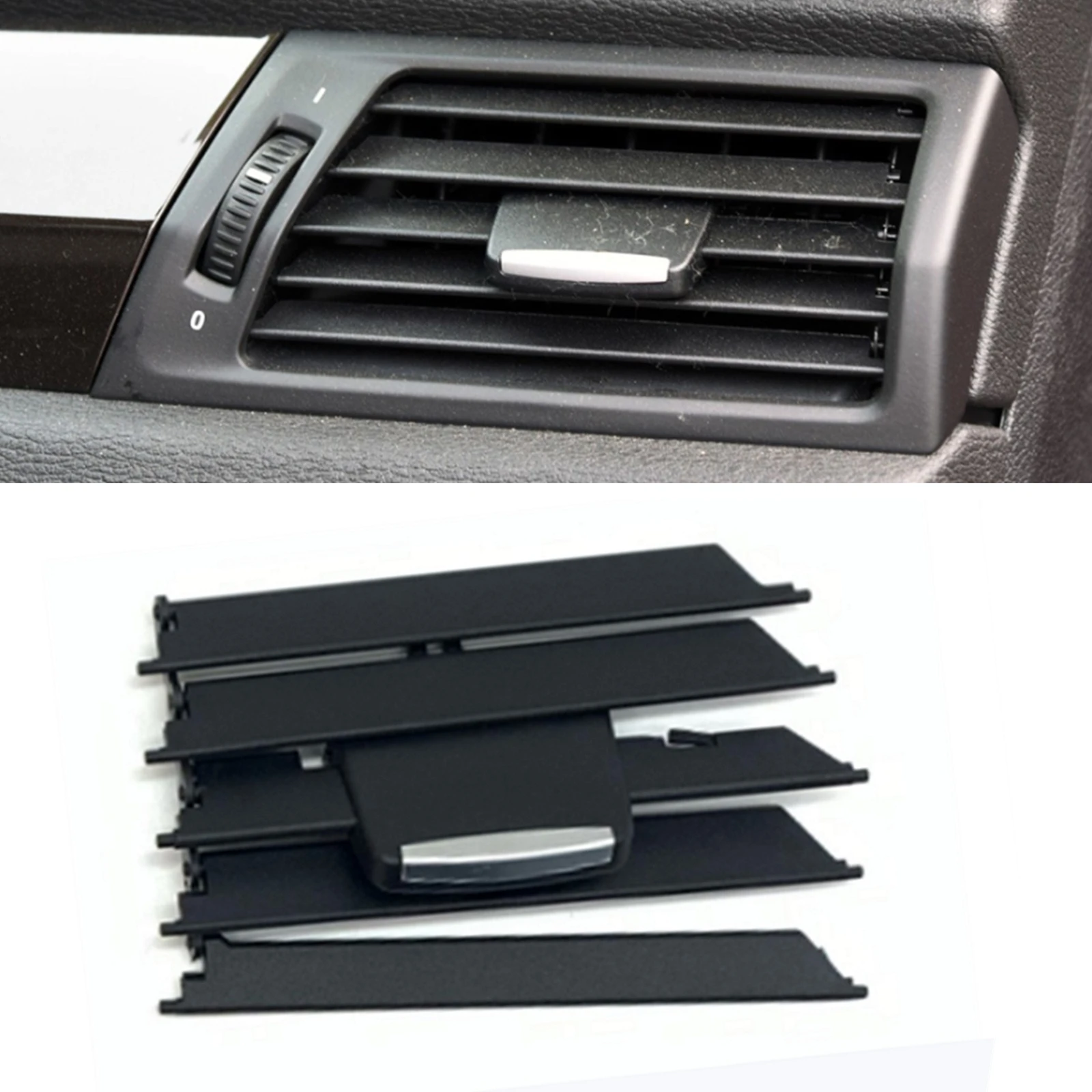 

For BMW X3 F25 2011-2017 X4 F26 2013-2018 Front Dashboard Conditioning A/C Air Outlet Vent Cover Grille Clip Repair Kit