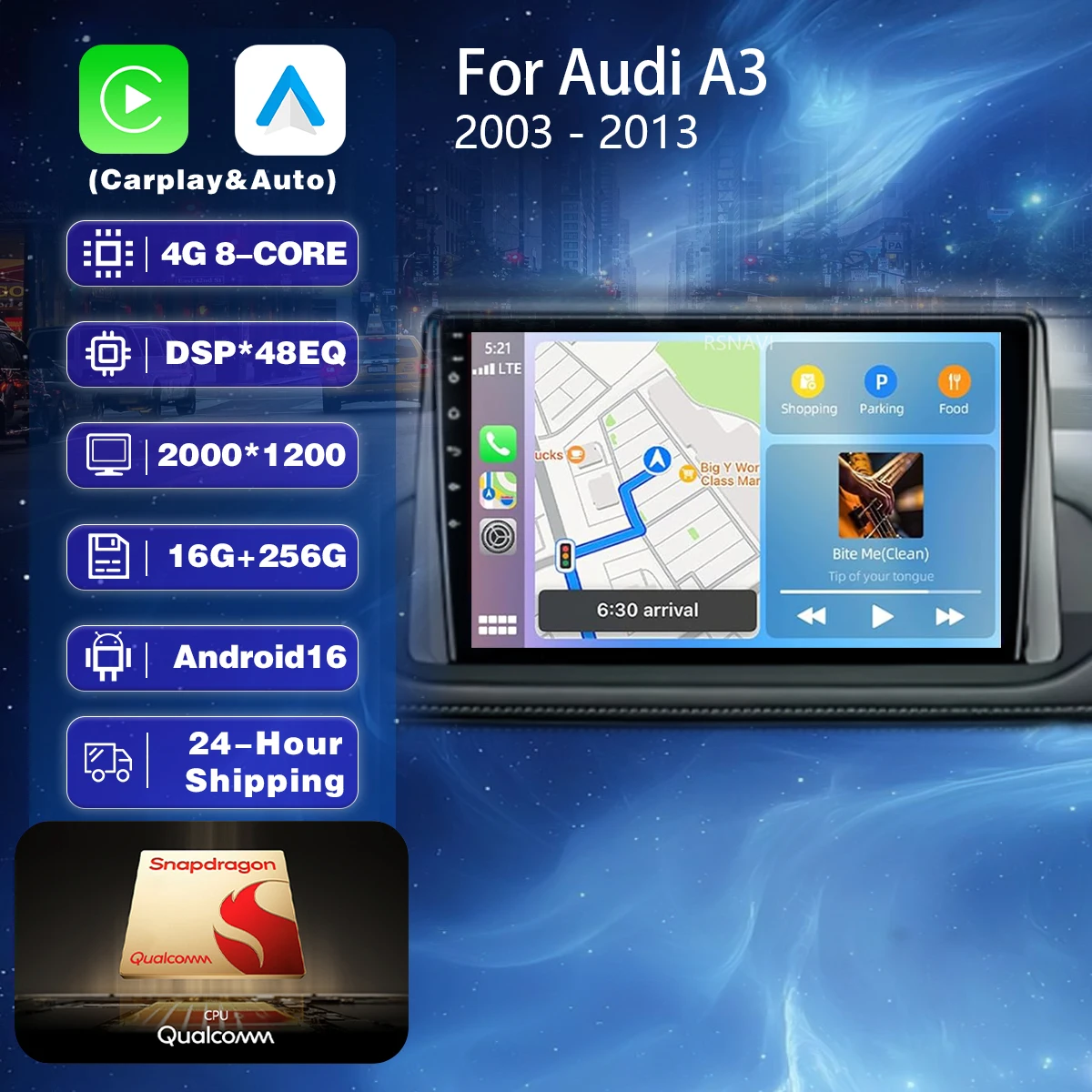 Android 16 Carplay Auto 2K Bildschirm Autoradio Multimedia-Player für Nissan X-Trail T33 2021 Rogue 3 III Autoradio Stereo Head Unit