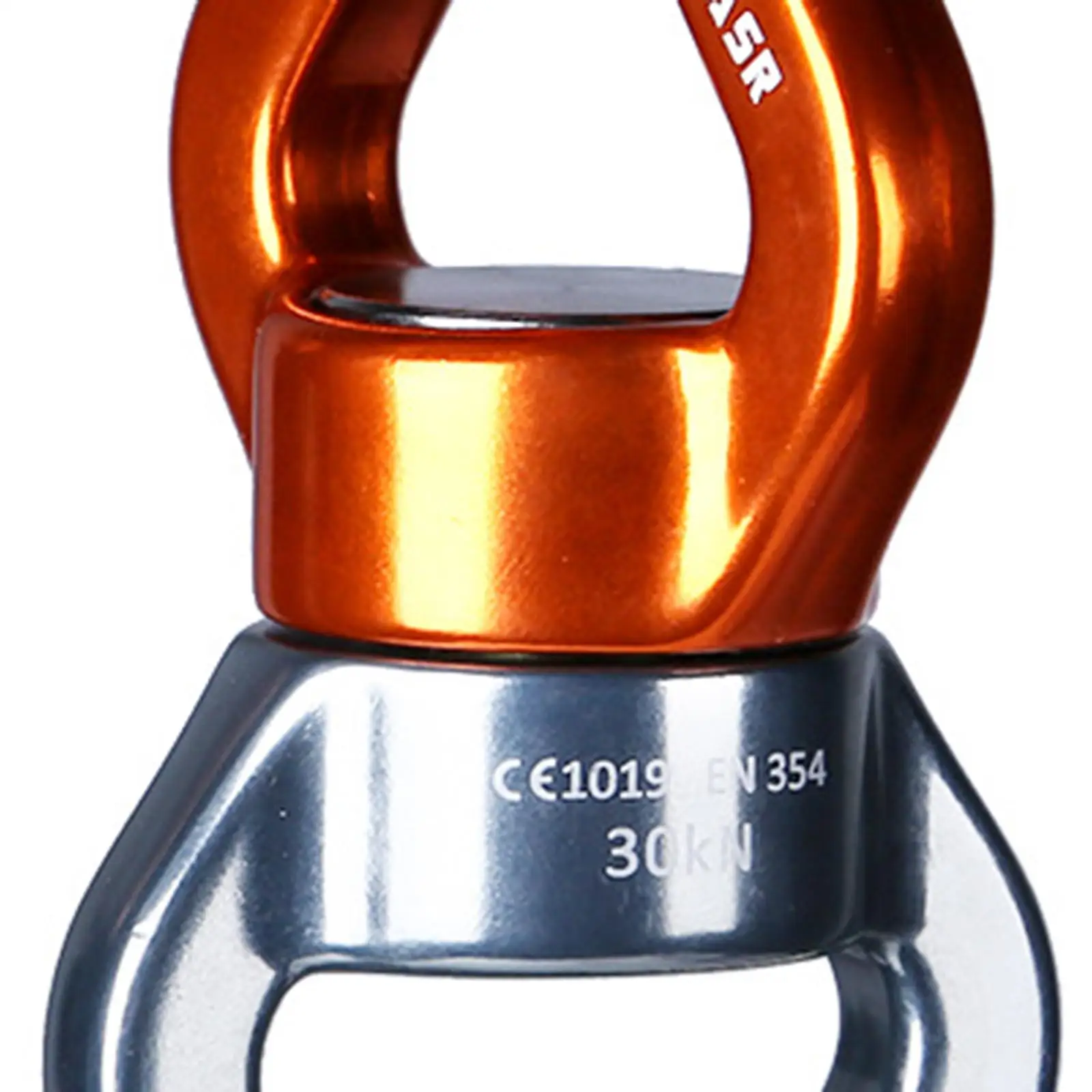 30KN Rotational Swing Swivel Connector Hanging Hammock Swivel Climb Rotor Pulley Device for Rock Climbing Yoga