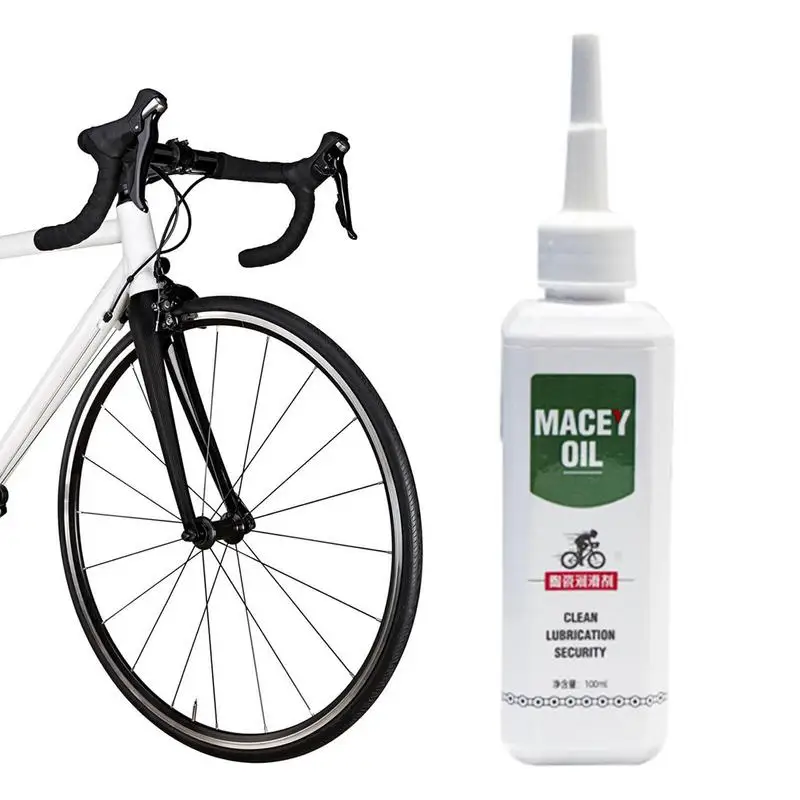 Dry Ceramic Bike Chain Lube Anti-rust Chain MTB Fork Lubricant Dry Bike Lube Oil 100ml Anti-rust Dry Bike Lube Bicycle Chain Oil