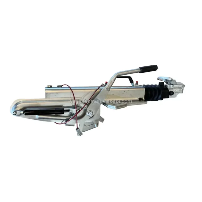New European Market 3500Kg Mechanical Brake Overrun Device Trailer Coupler with Torsion Axle