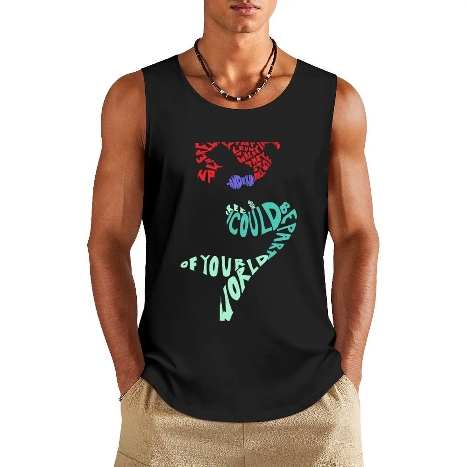 Under the Sea Tank Top T-shirt for fitness sexy clothes men