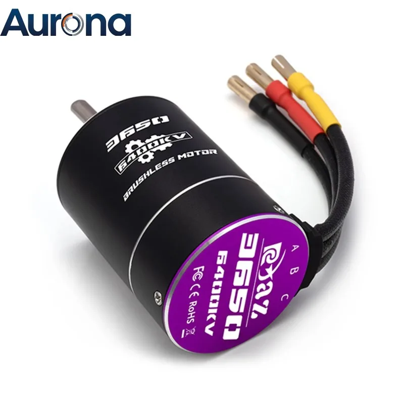 【Spare】RC 3650 Brushless Motor 2600KV 4300KV 6400KV And 75A ESC Electronic Speed Controller Brushless Combo Set 2-3S LiPo