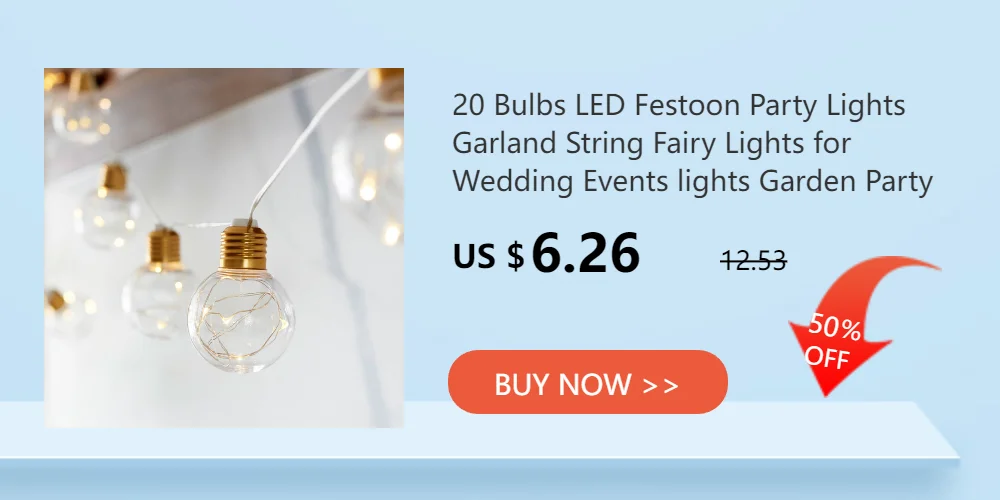 25M 25 LED Bulb String Lights Waterproof Connectable Christmas Holiday Lights Outdoor Party Wedding Christmas Garland Decoration