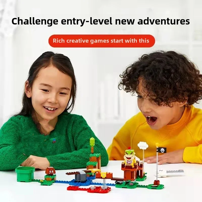 

Совместим со строительными блоками серии MOC Super Marioed, сценями персонажей, игрушками для сборки, мальчиками, детскими праздничными подарками.