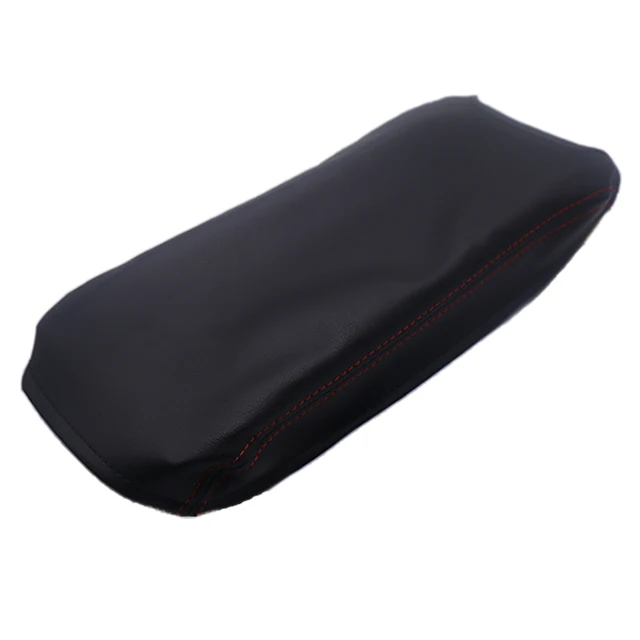 Center Console Armrest Cover Soft Microfiber Leather Trim For Toyota Camry 2012-2017