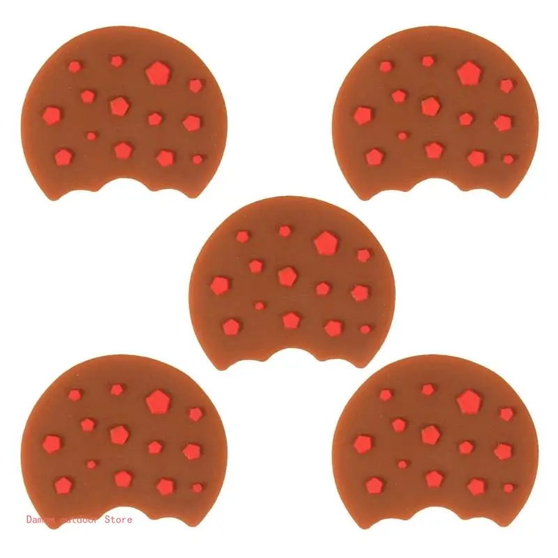 5Pcs Funny Tennis Racket Vibration Soft Silicone Tennis Dampeners Tennis Damper