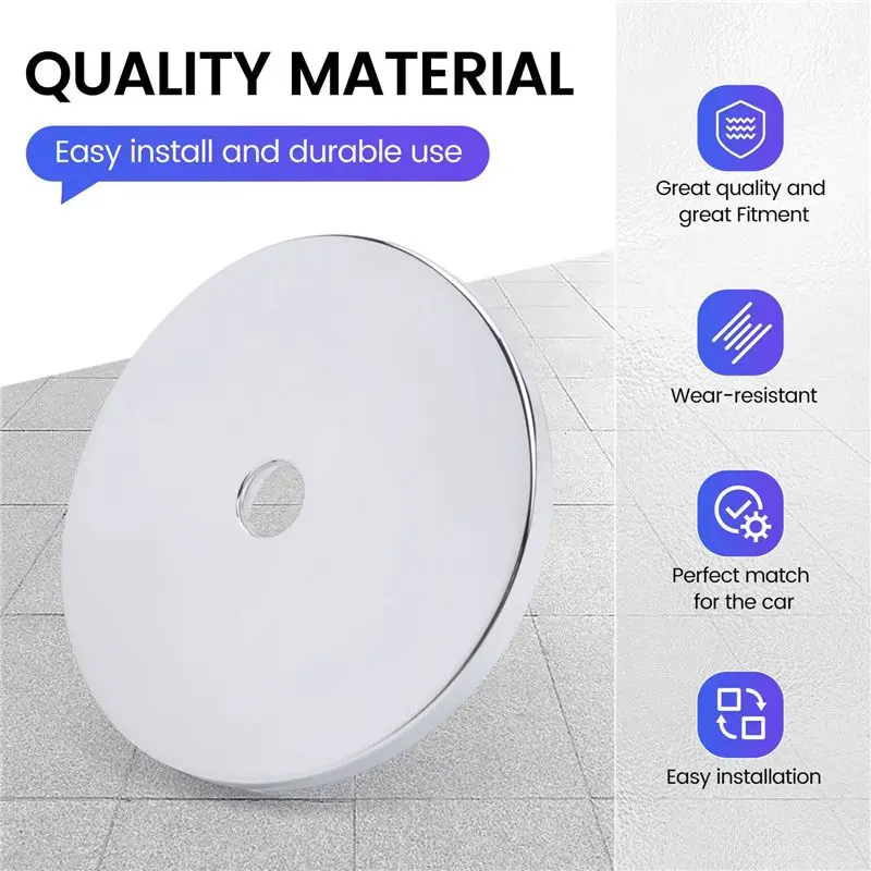Strange 2X 1508C1 Car External Gas Petrol Tank Lock Cover Fuel Tank Cap Cover For 206 207 Citroen C2