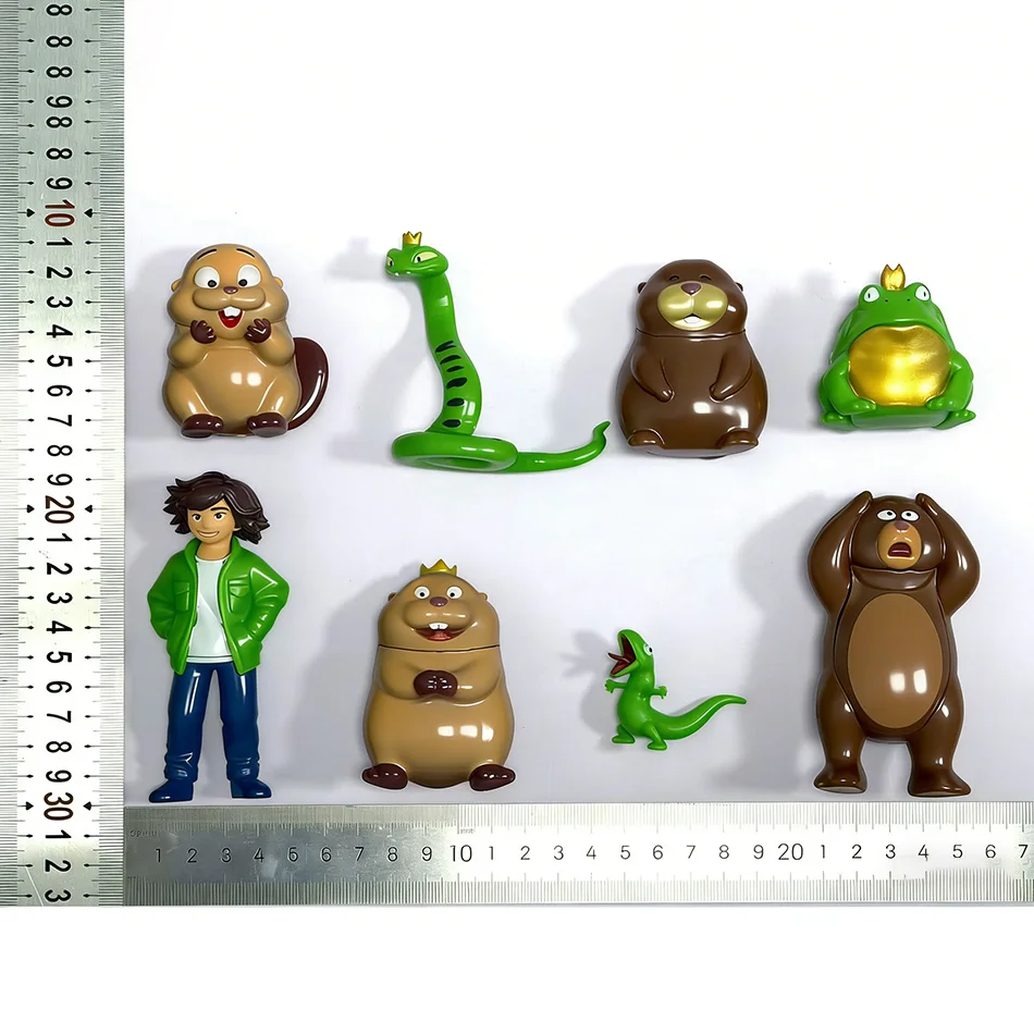 Portachiavi Serie 8 Modello Beaver Transformation Plan, Decorazione per Zaino, Regalo di Compleanno Ideale per Collezionisti