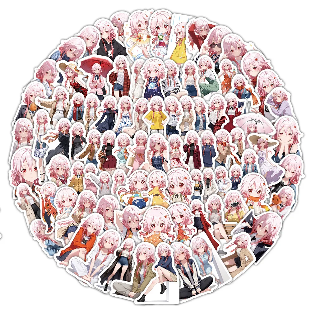 50/100 قطعة الكرتون مذنب تاج ملصقات مقاومة للماء انمي ياباني الشكل الكتابة على الجدران الشارات الديكور دفتر الدراجة الهاتف الغيتار #2