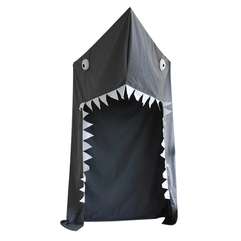 150CM * 280CM gioco portatile tenda per bambini tenda per squalo animale bambini coperta per esterni Ocean Ball gioco letto tenda castello camera regalo casa