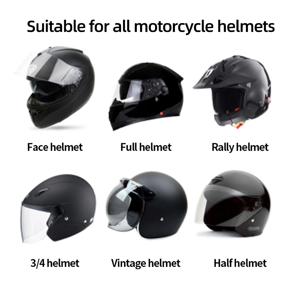 BT30 Bluetooth Motorrad Helm Headset Drahtlose BT 5,3 Reiten Freisprecheinrichtung Kopfhörer Anti-störungen Skifahren Motorrad Kopfhörer – Detail 8
