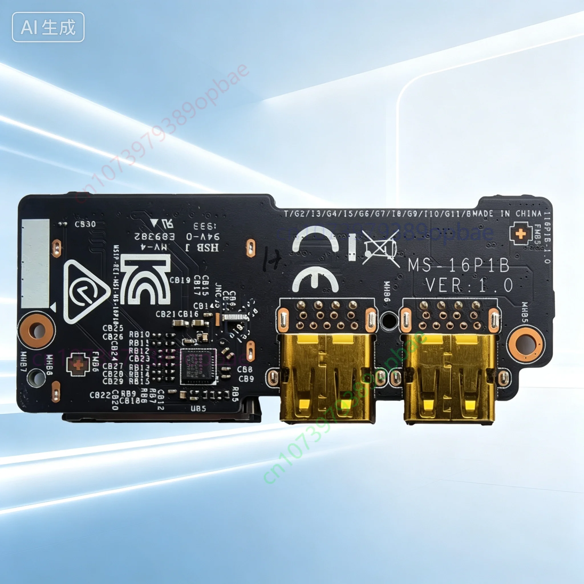 Replacement USB Card Reader Board MS‑16P1B for MSI GX63VR