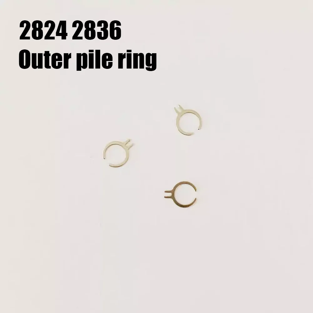 Watch Accessories Suitable for 2824 2836 Movement Hairspring Collet Watch Repair Parts Outer Pile Ring