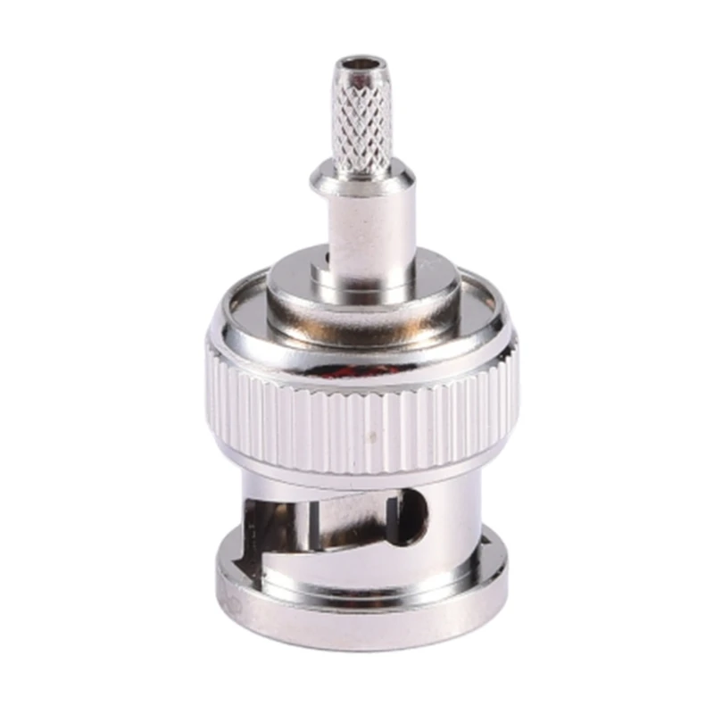 동축 커넥터 50omh BNC Coax Male Connector Crimp for RG316 RG174 Cable