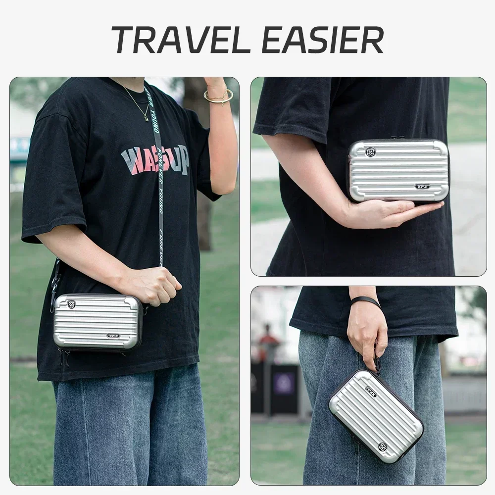 For DJI Osmo Action 4 3 Storage Bag Case Portable Mini Hard Shell Handbag Waterproof Protective Case Sports Camera Accessories