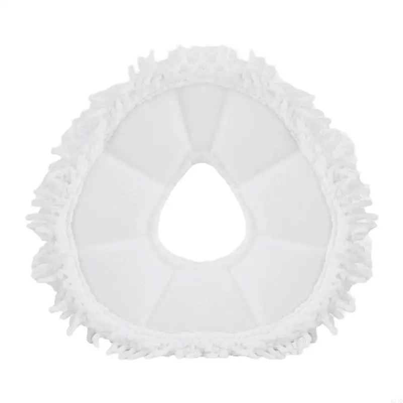 k1ad 10pcsホームクリーニングロボットのためのモップリフィルを簡単に交換する