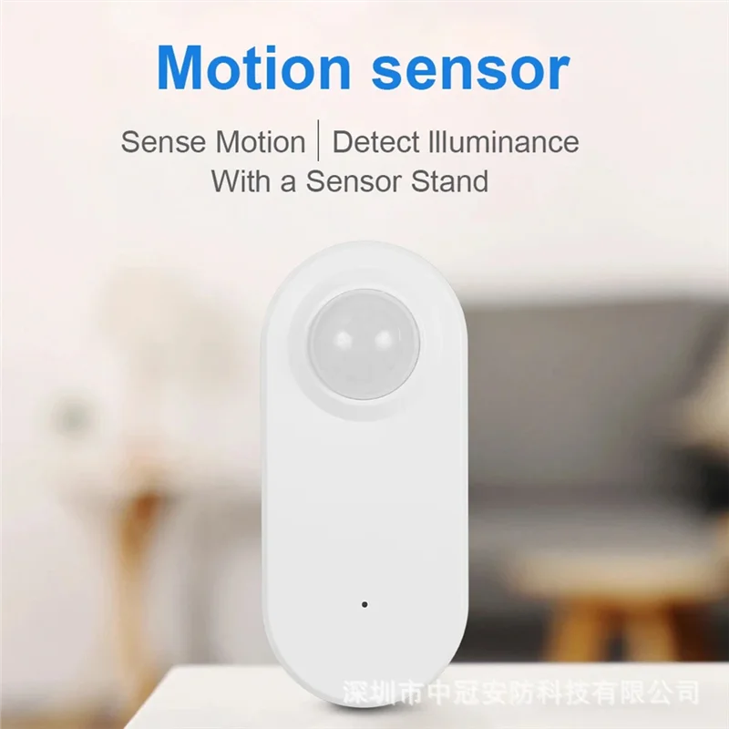 ABZZ-3 In 1 Sensore Graffiti Intelligence Zigbee PIR A Infrarossi + Modulo Onda 24GHZ Mm + Sensore di Luce Sensore di Movimento di Presenza Umana