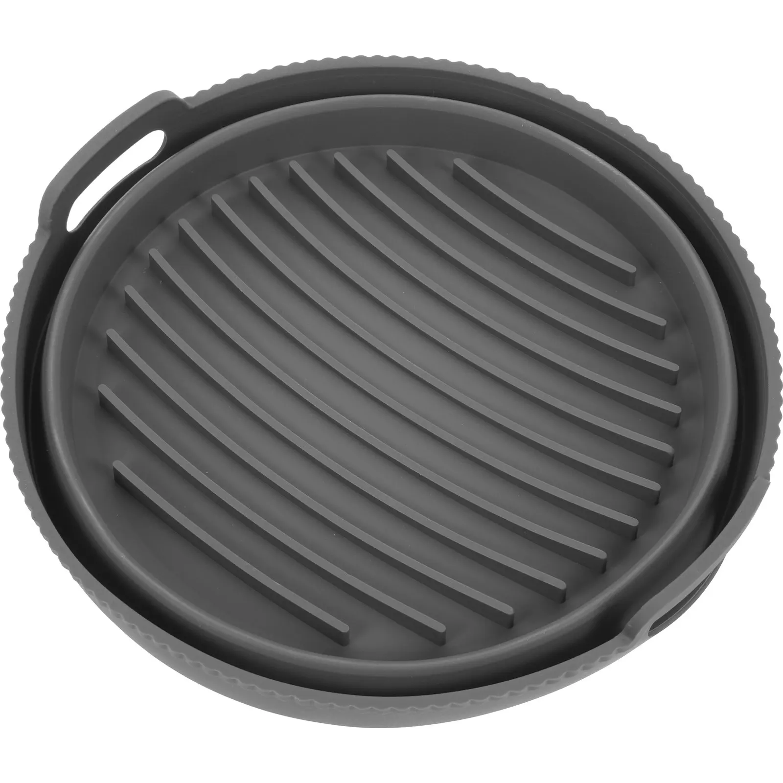 Revestimiento de silicona reutilizable para freidora de aire, tapete antiadherente plegable resistente al calor, accesorio de cocina, bandeja para freidora de aire
