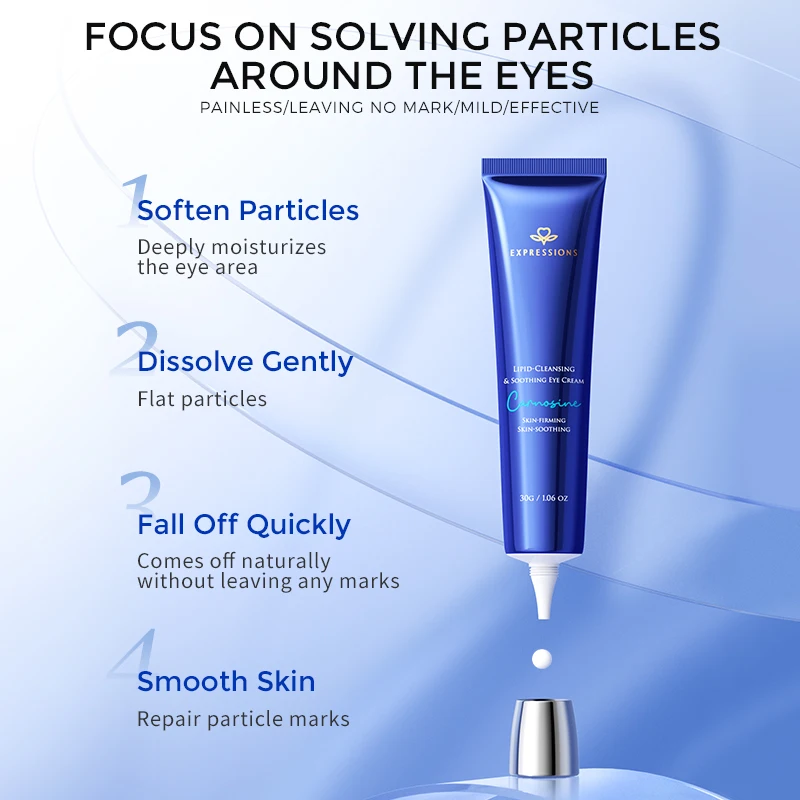 EXPRESSIONS Lipid-cleansing & Soothing Eye Cream with Caffeine for Dark Circles, Retinol for Puffiness and Bags Under Eyes