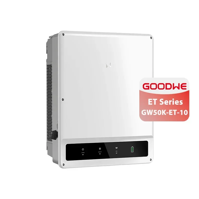Inverter Hybrid Tiga Fasa Goodwe GW50K-ET-10 50KW Efisiensi Tinggi untuk Sistem Tenaga Surya