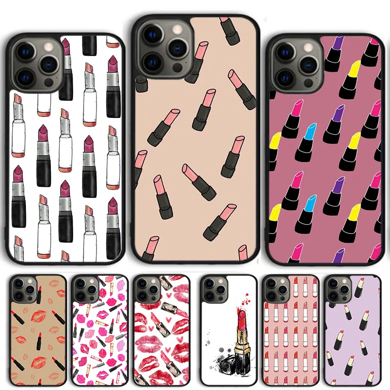 Make Up Red Lipstic… - image