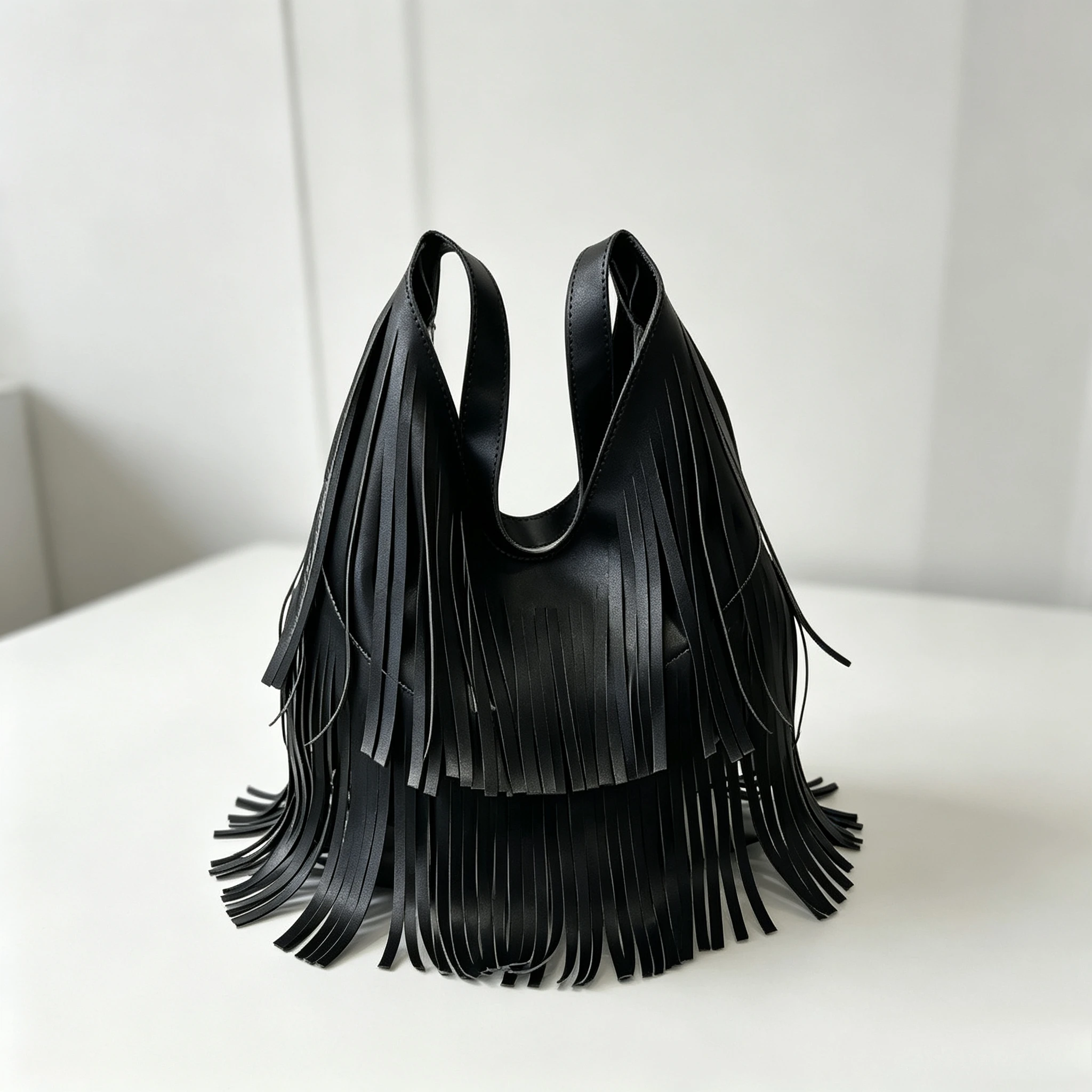 Bolso de Hombro Retro Boho con Flecos y Borlas para Mujer, Bolso Grande y Suave Estilo Étnico, Bolso Casual para Playa, Viajes y Fiestas